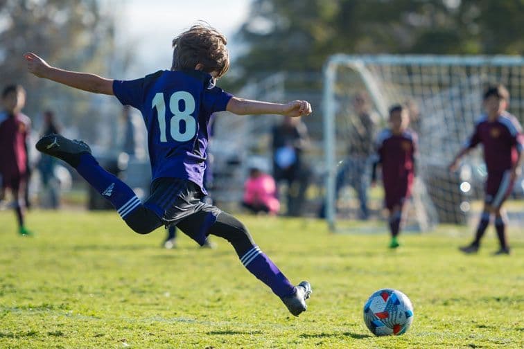 Close control on a freshly resurfaced pitch